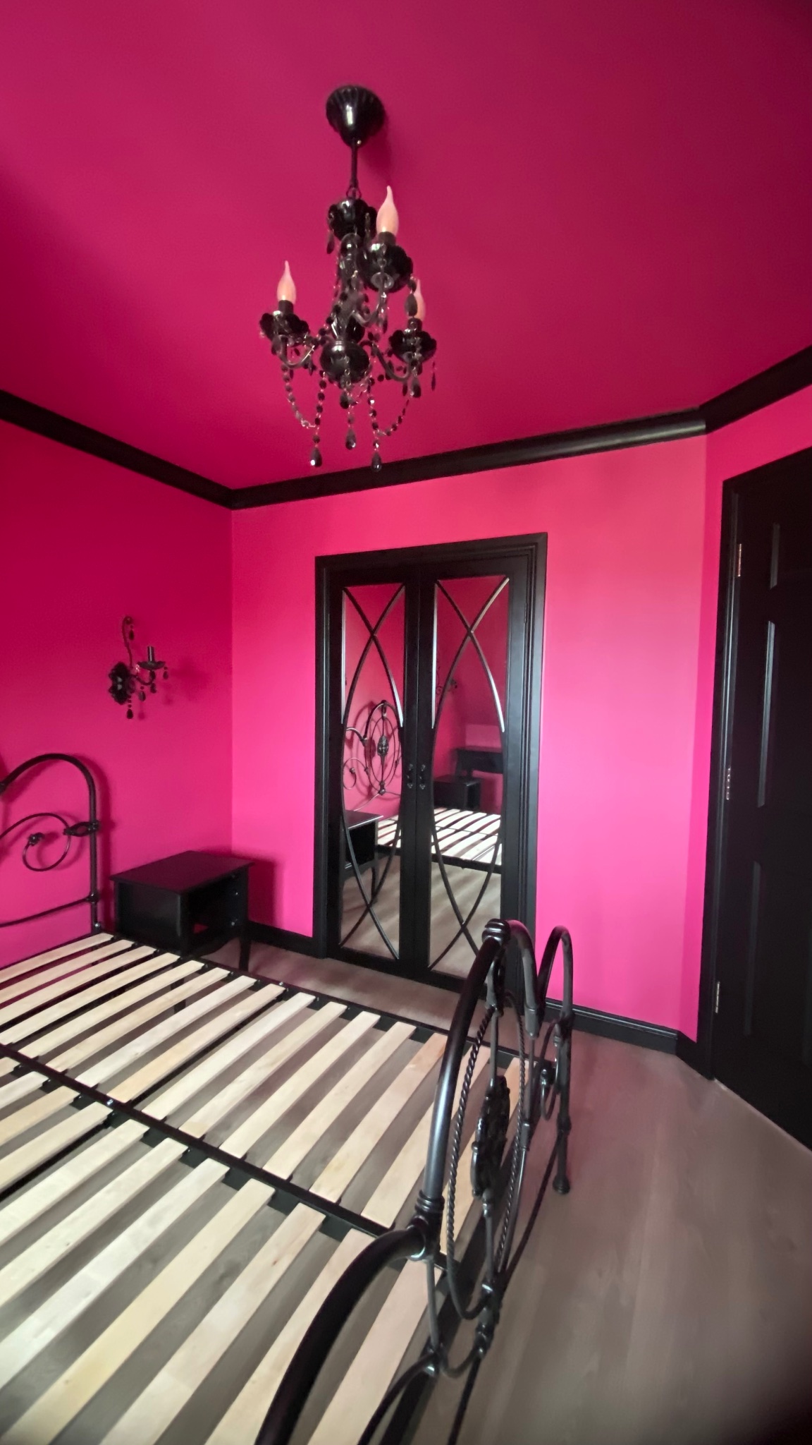 Bedroom Renovation — Mirrored Wardrobe